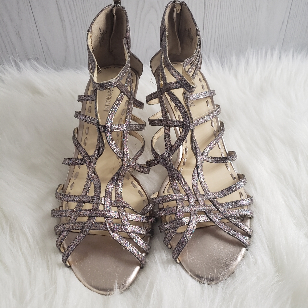 Enzo Angiolini Glitter Heels